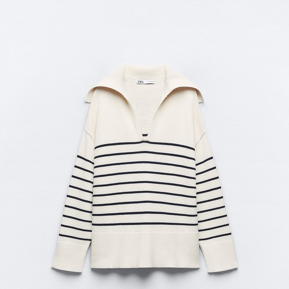 Zara stripped knit sweater